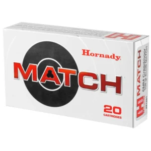 HORNADY MATCH AMO 6MM CREEDMOOR 108GR ELD MATCH 20RD (10 BOX CASE) — view 2