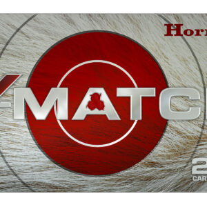 HORNADY V-MATCH AMO 25 CREEDMOOR 95 ELD -VT 20RD (10 BOX CASE)