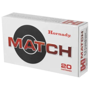 HORNADY MATCH AMO 6.5 CREEDMOOR 120GR ELD MATCH 20RD (10 BOX CASE) — view 2