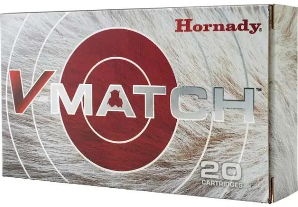 HORNADY V-MATCH AMO 6.5 GRENDAL 100GR ELD-VT 20RD ( 10 BOXES PER CASE ) — view 1