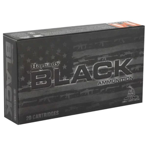 HORNADY BLACK AMO 6.5 GRENDEL 123GR ELD MATCH 20RD (10 BOX CASE) — view 1