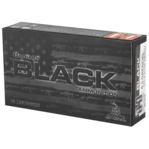 HORNADY BLACK AMO 6.5 GRENDEL 123GR ELD MATCH 20RD (10 BOX CASE) — view 2