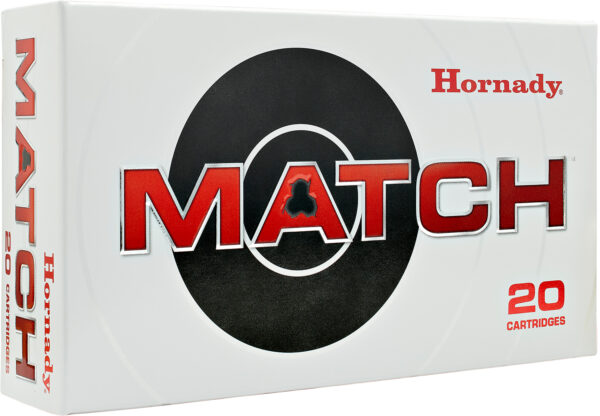 Hornady 82298 Match  8mm Mauser 196gr Boat Tail Hollow Point 20 Per Box/10 Cs — view 1