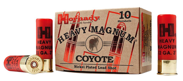 Hornady 86222 Heavy Magnum Coyote 12 Gauge 3" 1 1/2 oz BB Shot 10 Per Box/ 10 Case — view 1