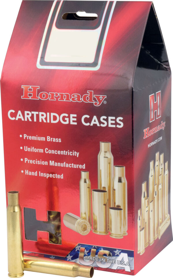 Hornady 86424 Unprimed Cases Cartridge 28 Nosler Rifle Brass — view 1