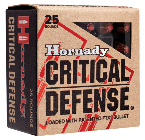 Hornady 90500 Critical Defense  357Mag 125gr Hornady Flex Tip eXpanding 25 Per Box/10 Case — view 1