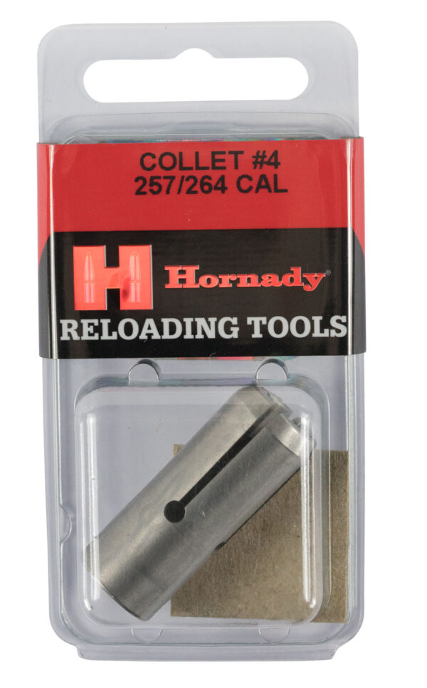 Hornady 392157 Cam Lock Bullet Collet #4 Silver 264 257 Cal Metal — view 1
