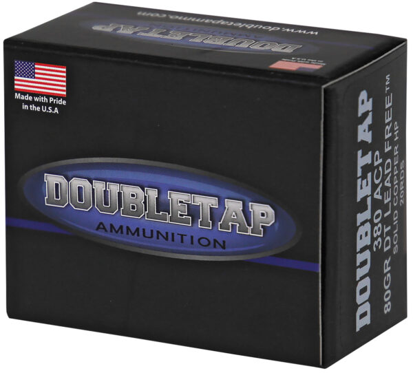 DoubleTap Ammunition 380A80X Defense Tac- XP 380ACP 80gr DT Lead Free 20 Per Box/50 Case — view 1