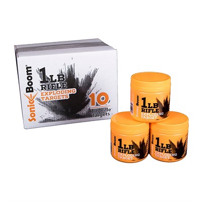 1 POUND EXPLODING RIFLE TARGET 10 PACK — view 1