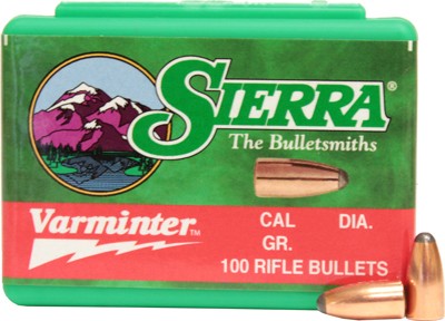SIERRA BULLETS .22 CAL .224 - 50GR SP BLITZ 100CT — view 1