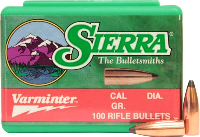 SIERRA BULLETS 6MM .243 - 60GR HP 100CT — view 1