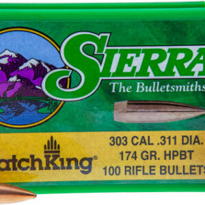 SIERRA BULLETS .303 CAL .311 - 174GR HP-BT MATCH 100CT — view 2