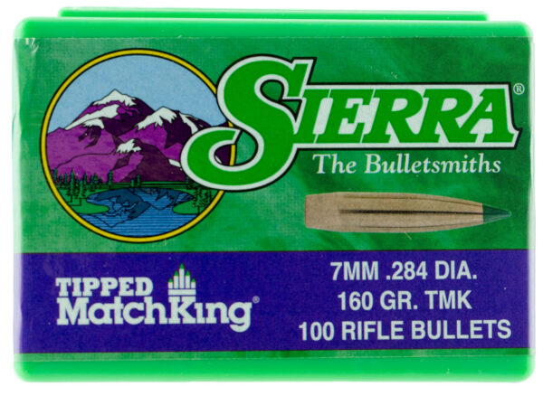 Sierra 7660 Tipped MatchKing  7mm 160gr Tipped MatchKing 100/Box — view 1