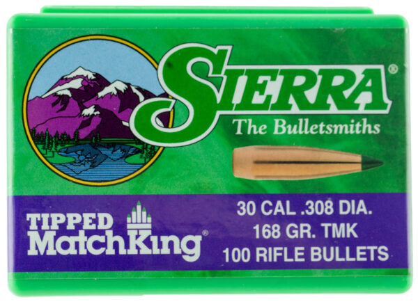 Sierra 7768 Tipped MatchKing  30Cal 168gr Tipped MatchKing 100/Box — view 1