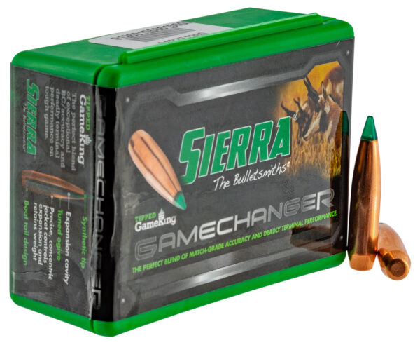 Sierra 4330T Tipped GameKing  6.5Creedmoor 130gr Hollow Point Boat Tail 50/Box — view 1