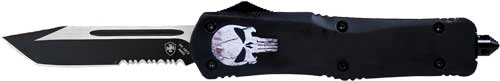 TEMPLAR KNIFE LARGE OTF FALLEN - 3.5" BLACK TANTO SERRATED — view 1