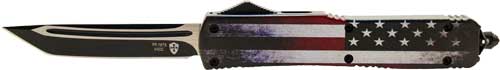 TEMPLAR KNIFE SLIM OTF FULL - US 3.1" BLACK TANTO — view 1
