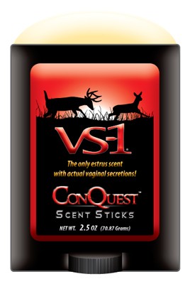 CONQUEST SCENTS DEER LURE - VS-1 ESTRUS 2.5OZ STICK — view 1