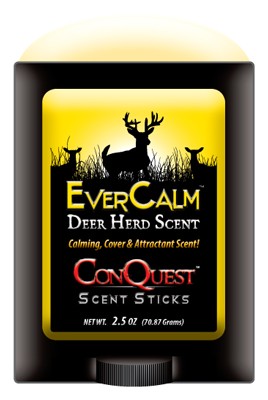 CONQUEST SCENTS DEER LURE EVER - CALM DEER HERD 2.5OZ. STICK — view 1