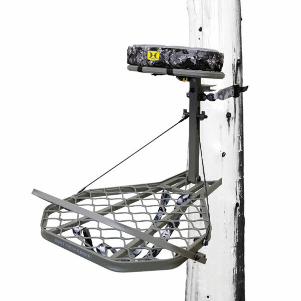 Hawk HWKHF2025 Helium Pro Hang-On Gray Powder-Coating Aluminum 24" W x 30" D — view 1