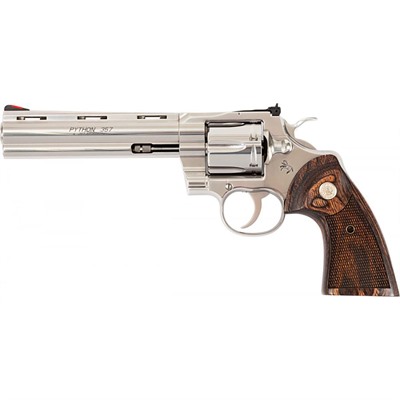 PYTHON 357 MAGNUM/38 SPECIAL 6'' BBL 6 ROUND STAINLESS — view 1