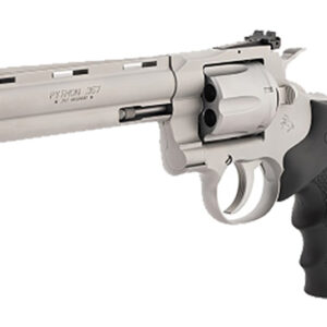 Python 6" 357Mag SS bead blast Hogue grip