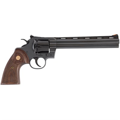 PYTHON 357 MAGNUM 8'' BBL 6RD GLOSS BLUED — view 1