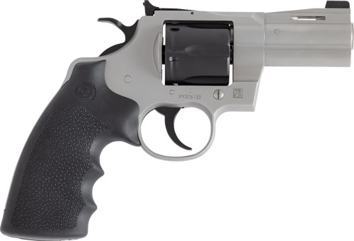COLT PYTHON 357MAG 3" TWO-TONE - MATTE WITH HOGUE GRIPS (TALO) — view 1