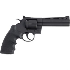 PYTHON 357 MAGNUM 5'' BBL 6RD HOGUE GRIP MATTE BLUED