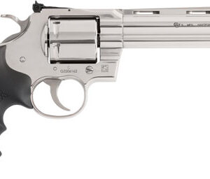COLT GRIZZLY 357MAG 6" 6RD - POLISHED STAINLESS HOGUE GRIPS