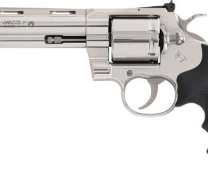 COLT GRIZZLY 357MAG 6" 6RD - POLISHED STAINLESS HOGUE GRIPS — view 2