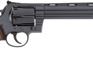 COLT ANACONDA 44MAG 8" 6RD - BLUED MEDALLION WOOD GRIPS