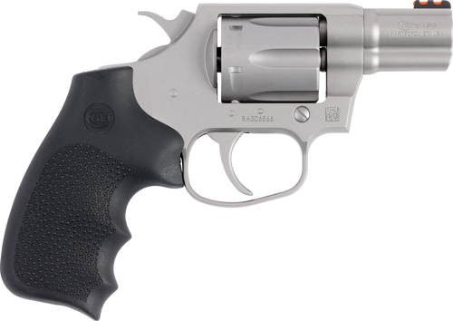 COLT COBRA 38SPL+P FS 2.1" 6RD - STAINLESS RUBBER GRIP RED FO — view 1