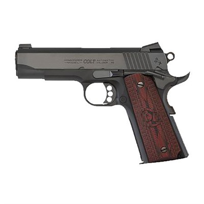 LIGHTWEIGHT COMMANDER 45 ACP 4.25'' BBL (1)8RD MAG BLUED/WOOD — view 1