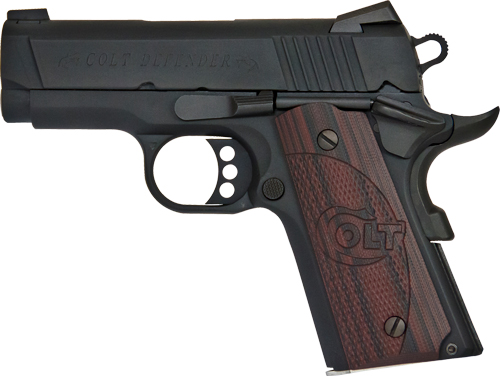 COLT DEFENDER 45ACP 3" 7RD - ANODIZE BLUED G10 GRIPS — view 1