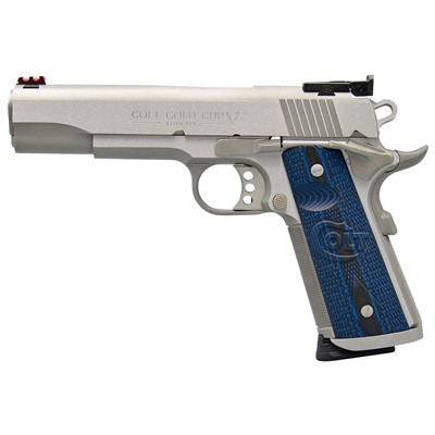 GOLD CUP TROPHY 45 ACP 5'' BBL (1)8RD MAG SS/BLUE — view 1