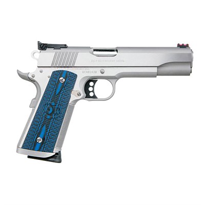 GOLD CUP TROPHY 9MM LUGER 5'' BBL (1)9RD MAG SS/BLUE — view 1