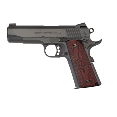 COMBAT COMMANDER 45 ACP 4.25'' BBL (1)8RD MAG BLUED/WOOD — view 1