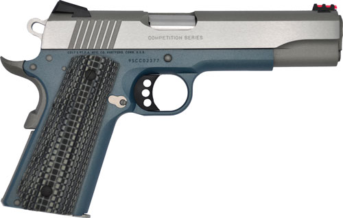 COLT COMPETITION 9MM 5" 8RD - BLUE TITANIUM/STAINLESS G10 — view 1