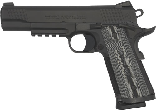 COLT COMBAT UNIT 9MM 5" 8RD - MATTE BLACK PICATINNY RAIL — view 1