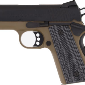 COLT DEFENDER 45ACP 3" 7RD FDE - CERAKOTE BLUED G10 GRIPS — view 2