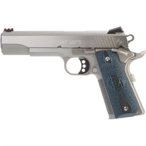 COMPETITION 38 SUPER 5'' BBL (1)9RD MAG STAINLESS/BLUE GRIP