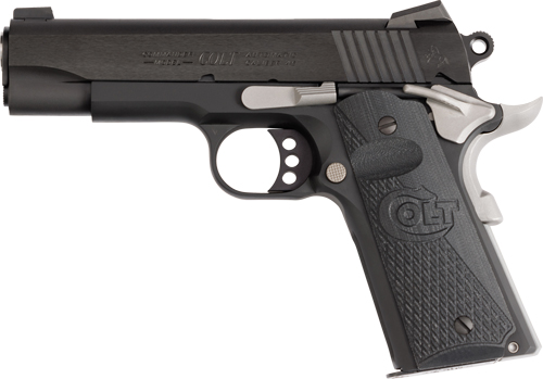COLT NIGHT COMMANDER 45ACP - 4.25" 8RD BLACK CERAKOTE BLUED — view 1