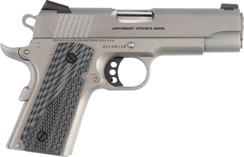 COLT LIGHTWEIGHT OFFICER 45ACP - 4.25" 8-SH SS TWO TONE — view 1