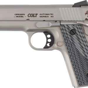 COLT LIGHTWEIGHT OFFICER 45ACP - 4.25" 8-SH SS TWO TONE — view 2