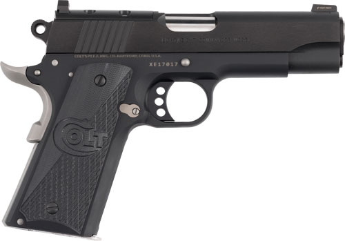 COLT NIGHT COMMANDER 45ACP - 4.25" 8RD BLACK BLUED OPT RDY — view 1