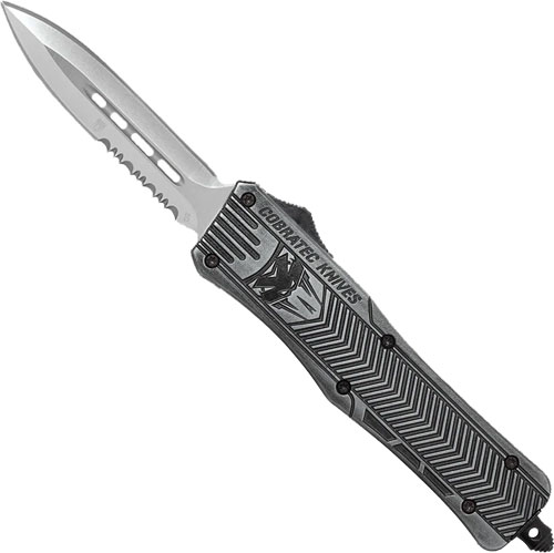 COBRATEC MEDIUM CTK1 OTF - STONEWASH 3" DAGGER SERRATED — view 1