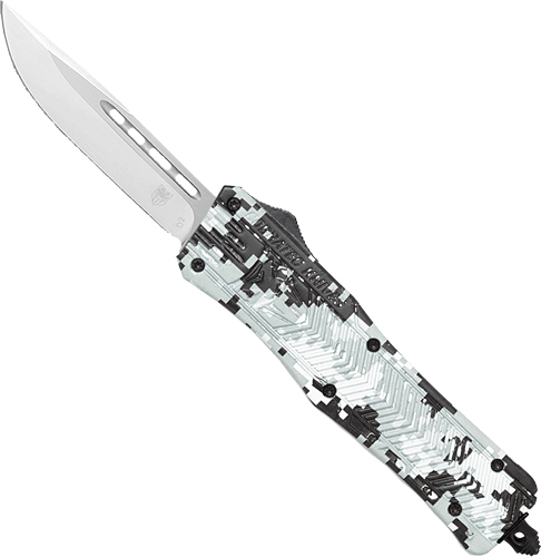 COBRATEC MEDIUM CTK1 OTF - WINTER DIGI CAMO 3" DROP POINT — view 1
