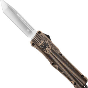COBRATEC LARGE CTK1 OTF SAND - DISTRESSED CRKTE 3.75" TANTO — view 2