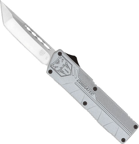 COBRATEC LIGHTWEIGHT OTF - GREY 3.25" TANTO — view 1